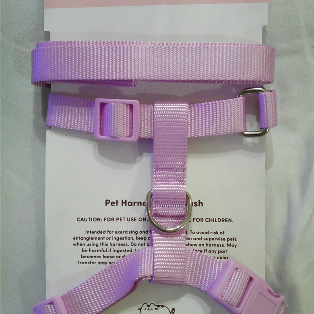 Pusheen The Cat Mix N Match Pet Harness and Leash Set, Collar and Collar Bows